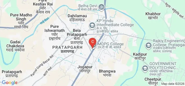 Munishwar Dutt Post Graduate College, Pratapgarh Map