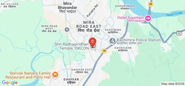 Royal College of Arts Science and Commerce, Thane Map