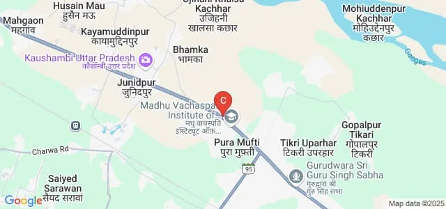 Chandrashekhar Singh Ayurved Sansthan, Kaushambi Map