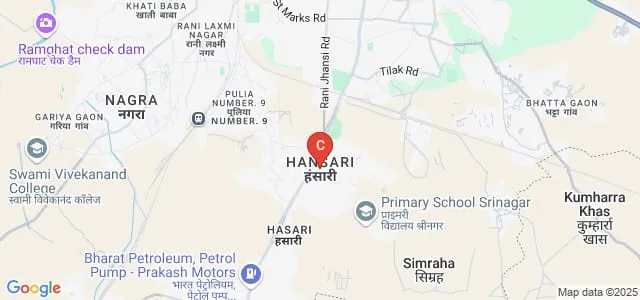 Shri Ramdham Mahavidyalaya, Mauranipur Map