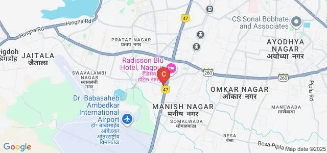 Shankarrao Dhawad Polytechnic, Nagpur Map