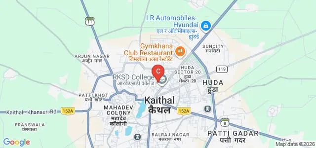RKSD College of Pharmacy, Kaithal Map