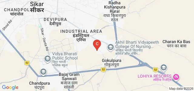Shekhawati Mahavidyalaya, Sikar Map
