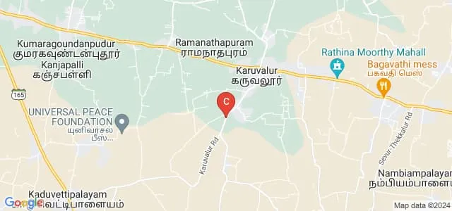 Rathinam School of Business at TIPS GLOBAL, Coimbatore Map