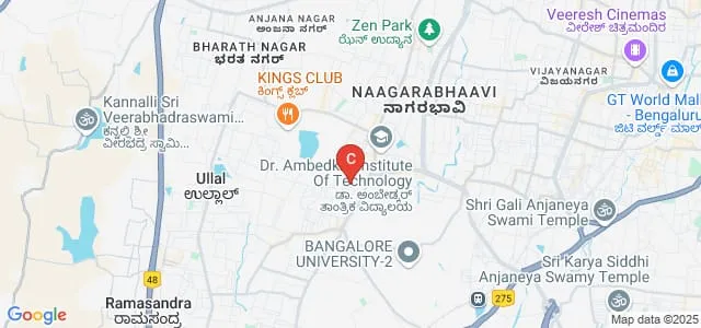 Little Flower College of Nursing, Bangalore Map