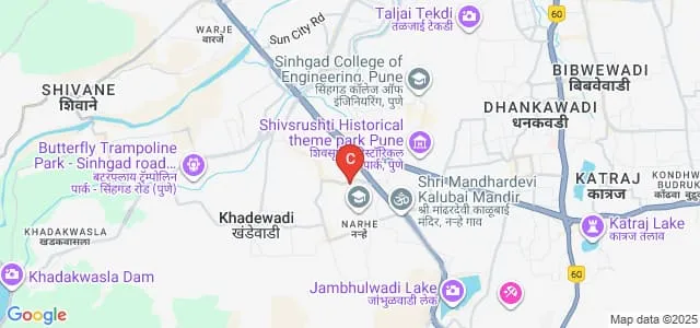Jadhavar College of Law, Pune Map