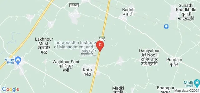 Dev Rishi Institute of Management and Technology, Saharanpur Map