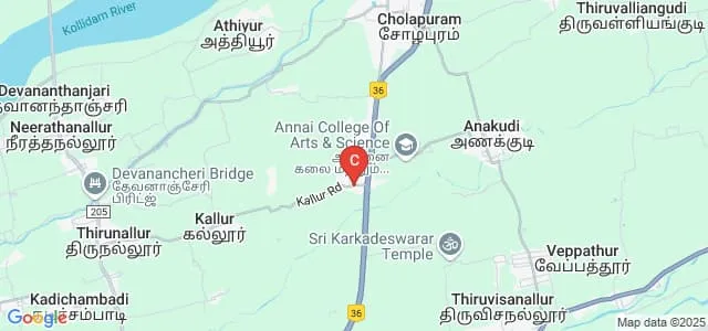 Annai College of Engineering and Technology, Kumbakonam Map