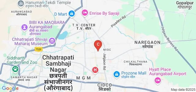 Chhatrapati Sambhaji College of Computer Science, Aurangabad Map