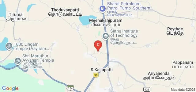 Nazia College of Arts And Science, Kallupatti Map