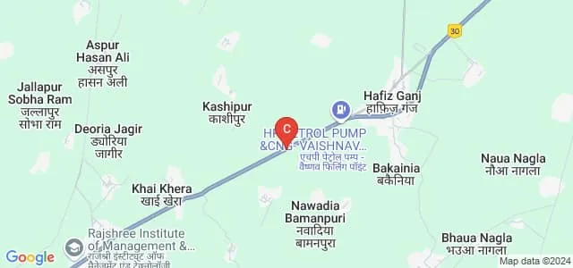Narayan Institute of Management, Bareilly Map