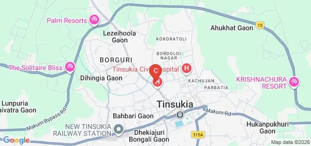 College of Teacher Education, Tinsukia Map