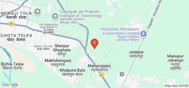 Mathura Singh Teacher Training College, Chapra Map