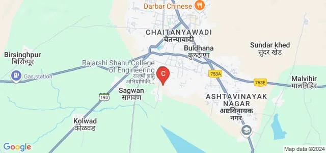 Rajarshi Shahu Polytechnic, Buldhana Map