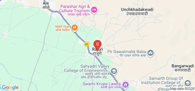 Sahyadri Valley College of Engineering and Technology, Pune Map