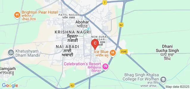 DAV College, Abohar Map