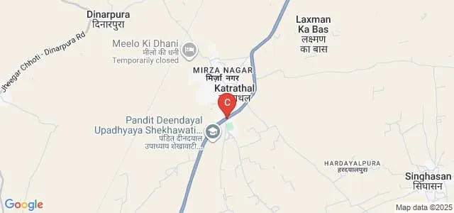 Government Arts College, Sikar Map