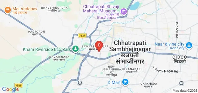 Vivekanand Arts Sardar Dalip Singh Commerce and Science College, Aurangabad Map