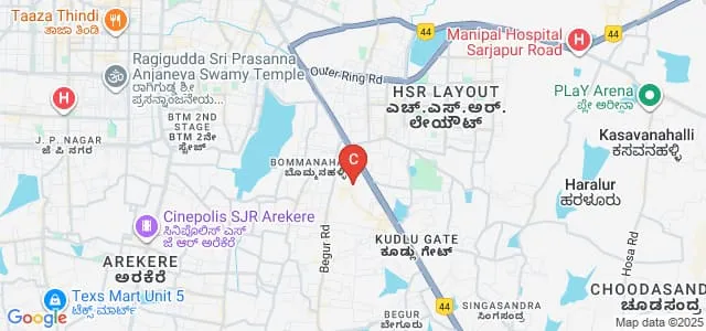 The Oxford Dental College and Hospital, Bangalore Map