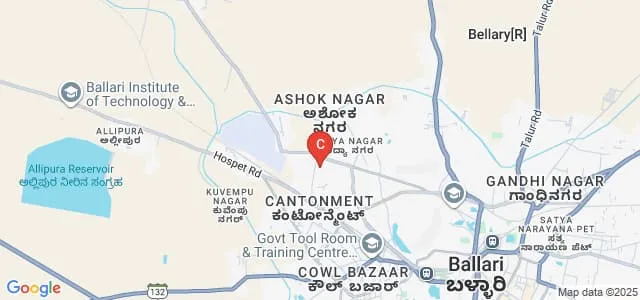 Government Dental College and Research Institute, Bellary Map