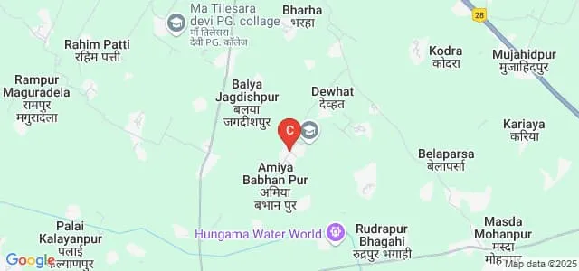 Bihari Lal Smarak Kisan PG College, Ambedkar Nagar Map