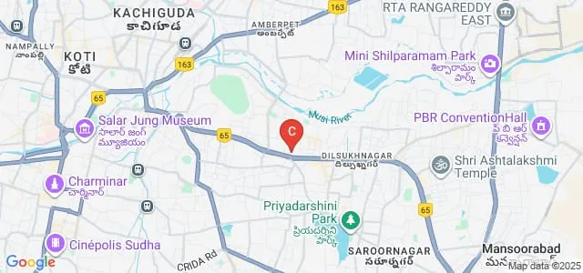 Noble Degree and PG College, Hyderabad Map