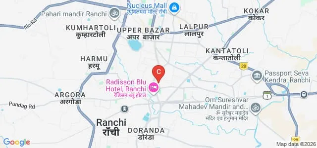 Gossner College, Ranchi Map