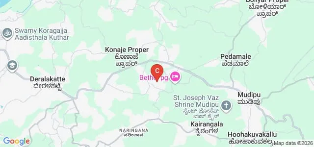 PA College of Physiotherapy, Mangaluru Map