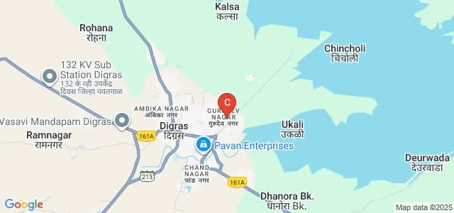 BB Arts NB Commerce and BP Science College, Yavatmal Map
