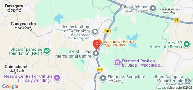 Indus Business Academy, Bangalore Map