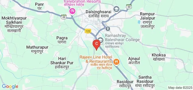 RB College, Dalsingsarai Map