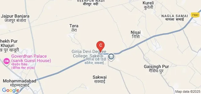 Major Shiv Dayal Singh Mahavidyalaya, Farrukhabad Map