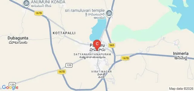 BSR College of Education, Pamuru Map