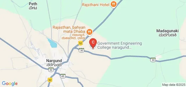 Government Engineering College, Naragund Map