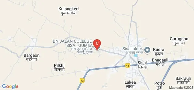 BN Jalan College, Sisai Map