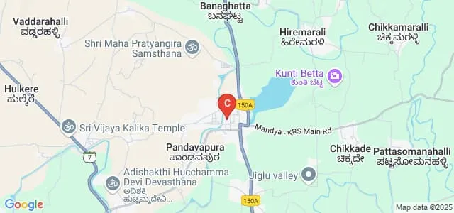 Government First Grade College, Pandavapura Map