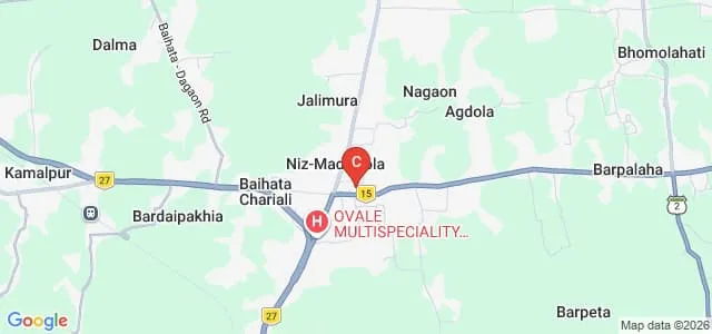 Baihata Chariali B Ed College, Kamrup Map