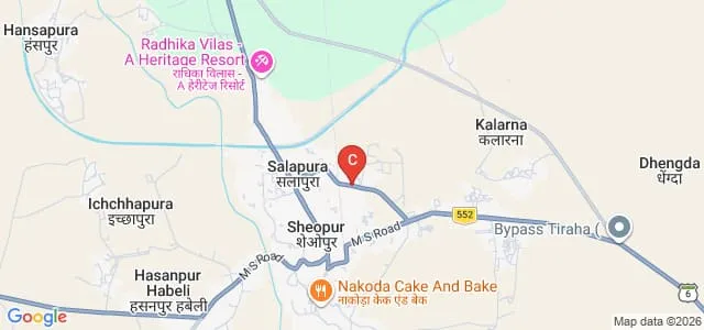 Government Polytechnic College, Sheopur Map