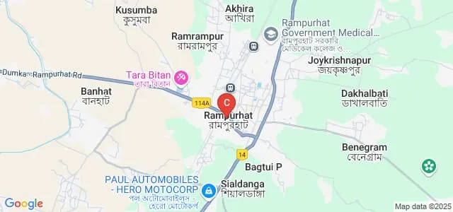 Rampurhat College, Birbhum Map