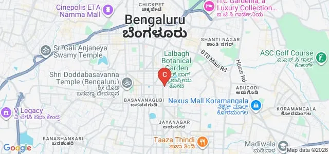 RV Teachers College, Bangalore Map