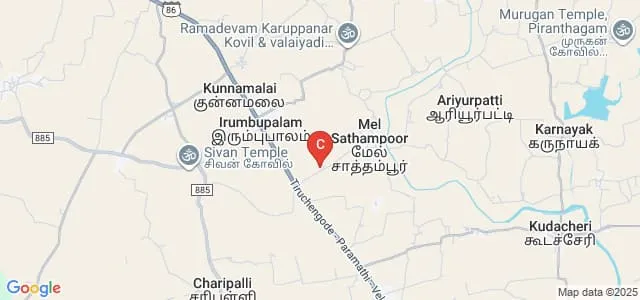 SVS Polytechnic College, Namakkal Map