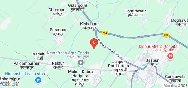 RLS Memorial Degree College, Jaspur Map
