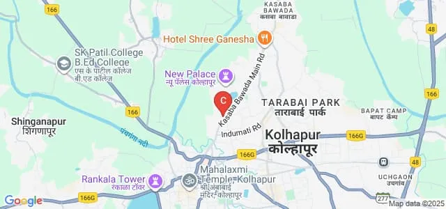 Mahavir Mahavidyalaya, Kolhapur Map