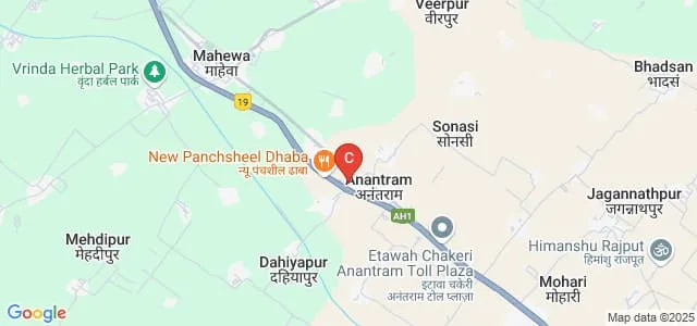 Om Prakash Chaubey Mahavidyalaya, Auraiya Map