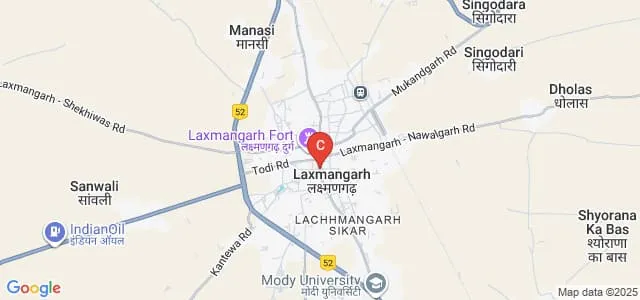 Government College, Laxmangarh Map