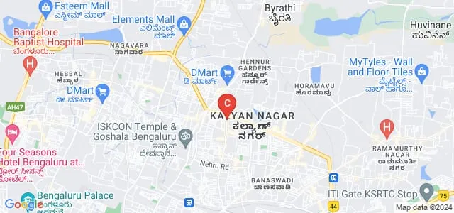 Aadya Aviation College, Bengaluru Map