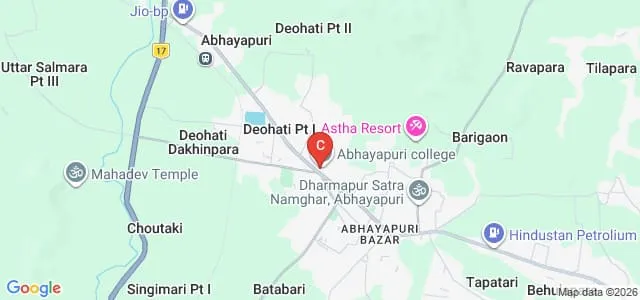 Abhayapuri College, Bongaigaon Map