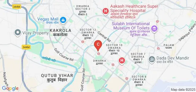Banarsidas Chandiwala Institute Of Professional Studies, New Delhi Map
