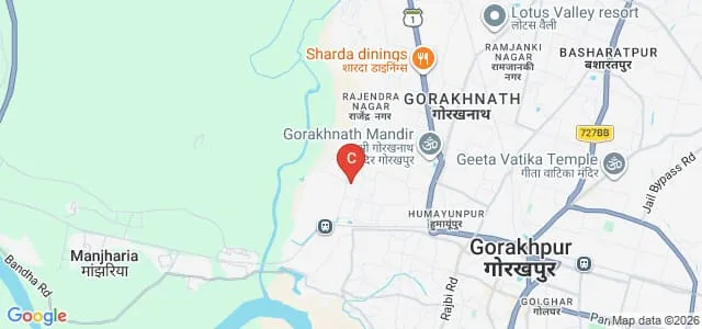 Navals Degree College, Gorakhpur Map