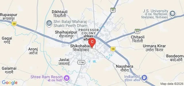 Maa Anjani Institute of Education, Shikohabad Map